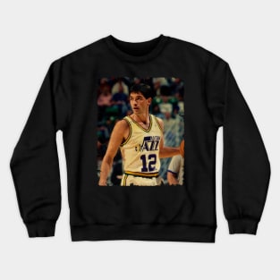 John Stockton - Vintage Design Of Basketball Crewneck Sweatshirt